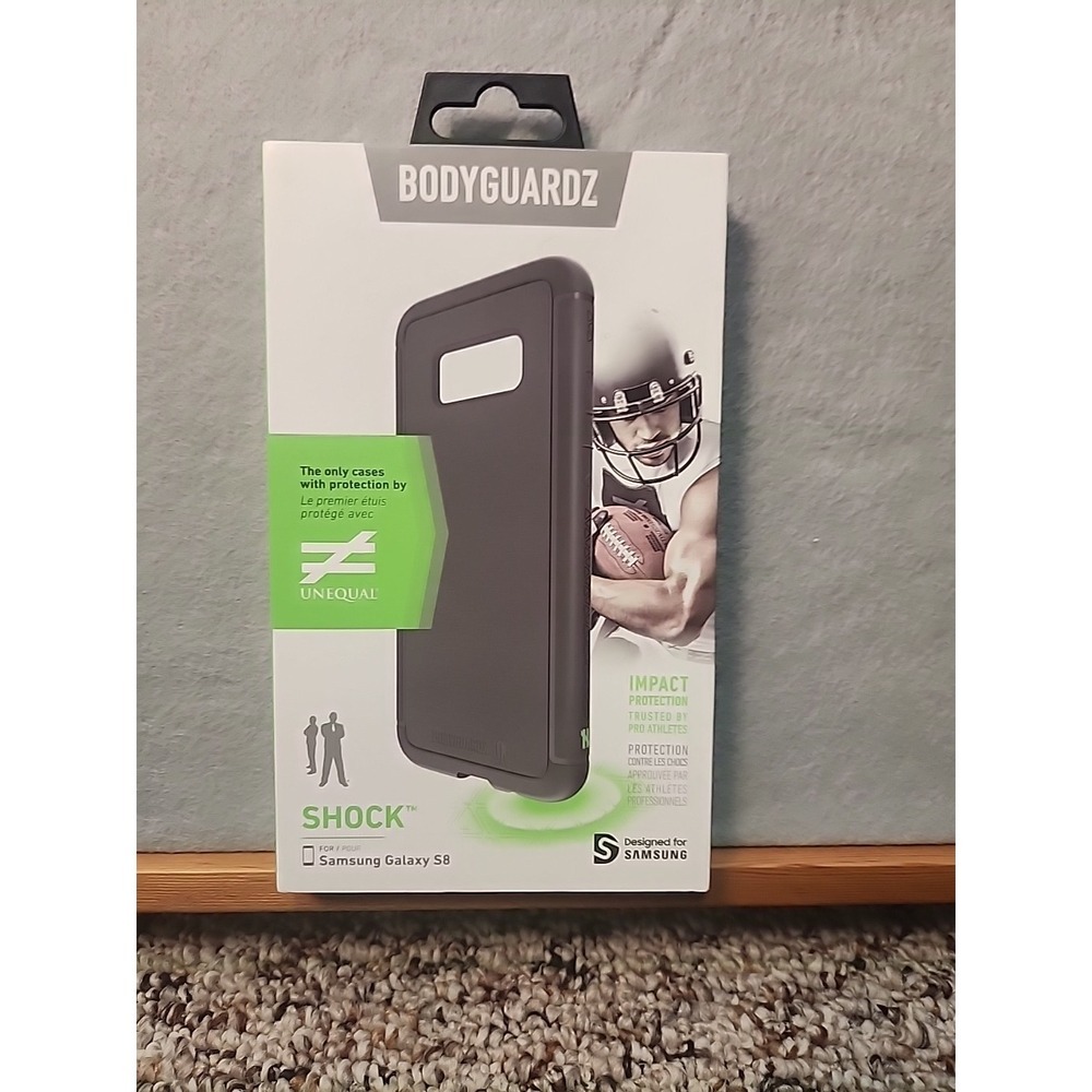 BodyGuardz‎ Shock Case for Samsung Galaxy S8 (Black)